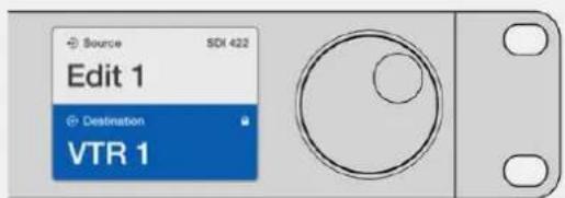 Blackmagic Design Universal Videohub 72 - Bloqueo y desbloqueo de asignaciones - 1