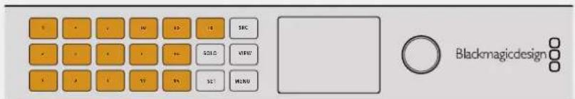 Blackmagic Design Universal Videohub 72 - RAKAM BUTONLARI - 1
