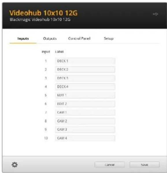 Blackmagic Design Universal Videohub 72 - 入出力のラル付款 - 1