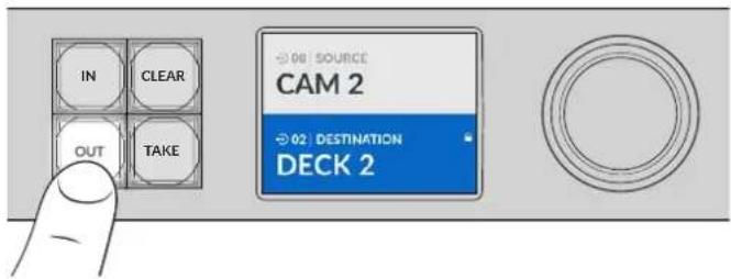 Blackmagic Design Universal Videohub 72 - Verrouiller et déverrouiller le routage - 2