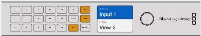 Blackmagic Design Universal Videohub 72 - SRC, VIEW和SET - 1