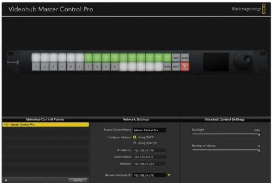 Blackmagic Design Universal Videohub 72 - CeteBbIe npaMeTpbl - 1