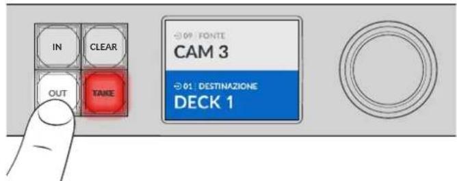 Blackmagic Design Universal Videohub 72 - Selezionare la destinazione - 1