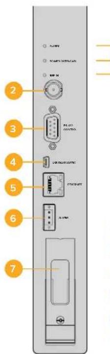 Blackmagic Design Universal Videohub 72 - Installare una schedacrosspoint - 2