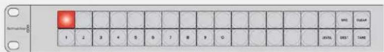 Blackmagic Design Universal Videohub 72 - Lumière rouge clignotante - 1