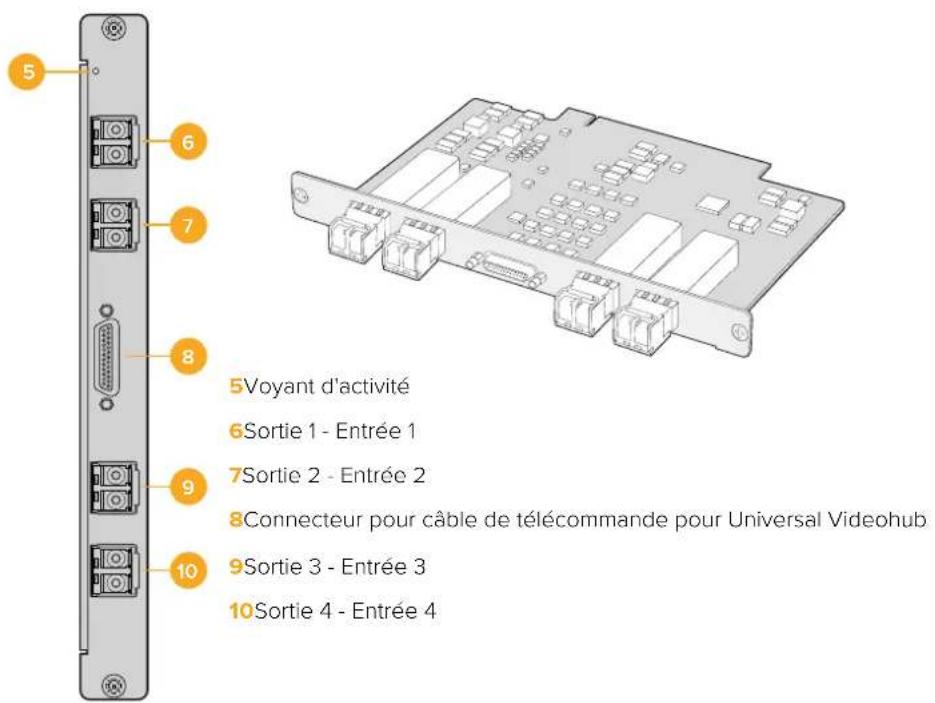 Blackmagic Design Universal Videohub 72 - Cartes d'interface pour Universal Videohub - 2