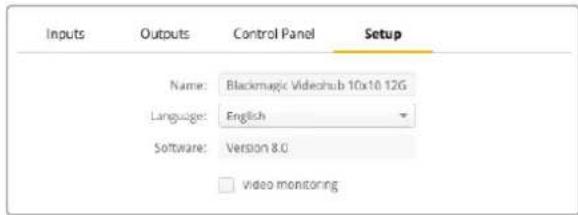 Blackmagic Design Universal Videohub 72 - Supervisión de imagenes - 1