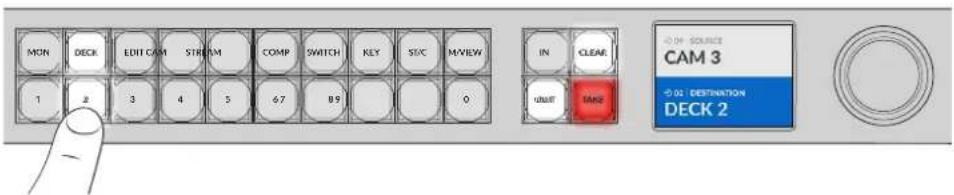 Blackmagic Design Universal Videohub 72 - Selectionner la destination - 3