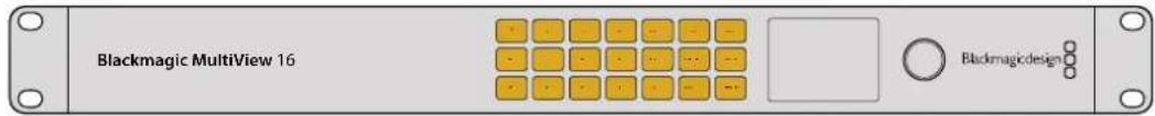 Blackmagic Design Universal Videohub 72 - Kontrol Butonlari - 1