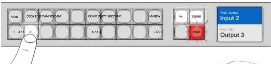 Blackmagic Design Universal Videohub 72 - Auswahlen einer Quelle und eines Ziels - 4