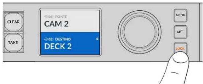 Blackmagic Design Universal Videohub 72 - Bloqueare Desbloquear Rotas - 1