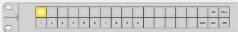 Blackmagic Design Universal Videohub 72 - Luce gialla lampeggiante - 1