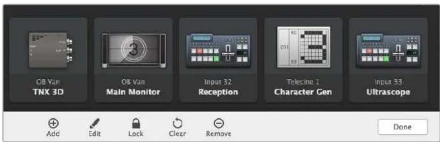 Blackmagic Design Universal Videohub 72 - Pulsanti di modifica - 1