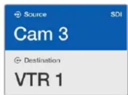 Blackmagic Design Universal Videohub 72 - Auswahlen von Geräten mit nummerierten Steuertasten und Drehregler - 2