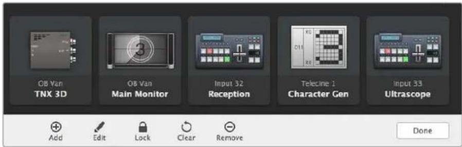 Blackmagic Design Universal Videohub 72 - Menu de ajustes - 1