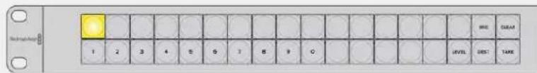 Blackmagic Design Universal Videohub 72 - Luz amarela piscando - 1