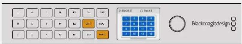 Blackmagic Design Universal Videohub 72 - SOLO与MENU - 1
