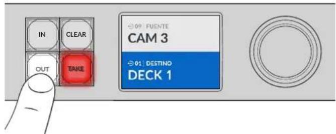 Blackmagic Design Universal Videohub 72 - Selección del destino - 1