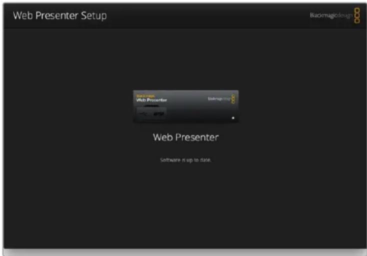 Blackmagic Design Web Presenter - Iopraok 6OBHeHn IIO npnpa6oTe Ha Windows - 1