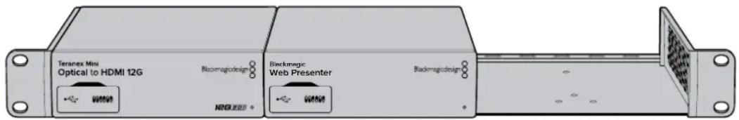 Blackmagic Design Web Presenter - Teranex Mini Rack Shelf - 1