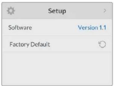 Blackmagic Design Web Presenter - Para restablecer la configuracion original del dispositivo: - 1