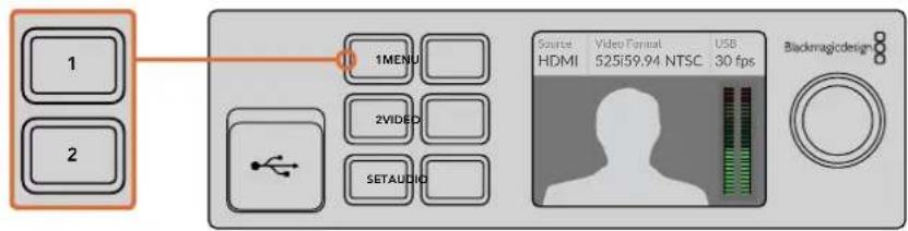 Blackmagic Design Web Presenter - 내장스워chter사용하기 - 1