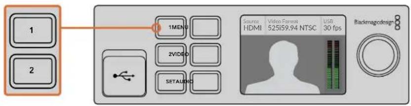 Blackmagic Design Web Presenter - Utiliser le mélangeur intégré - 1