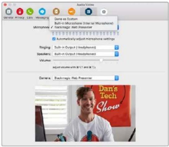 Blackmagic Design Web Presenter - 结合使用Blackmagic Web Presenter和Skype - 3