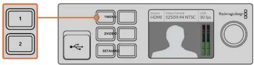 Blackmagic Design Web Presenter - Utilizzare lo switcher interno - 1