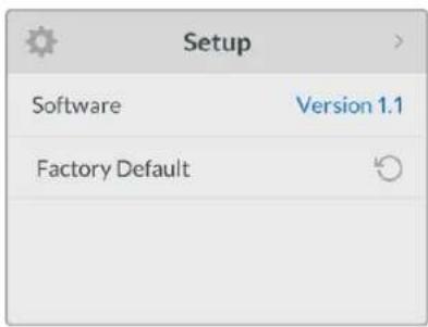 Blackmagic Design Web Presenter - 恢复Web Presenter步骤如下: - 1