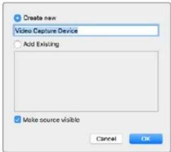 Blackmagic Design Web Presenter - To set your Web Presenter as a new device - 2
