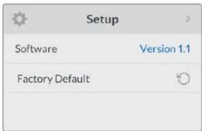 Blackmagic Design Web Presenter - To reset your Web Presenter: - 1