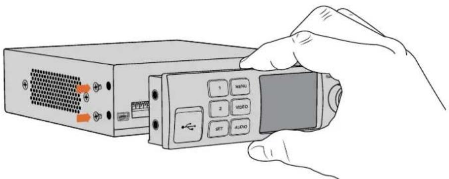 Blackmagic Design Web Presenter - Instalación del panel - 1
