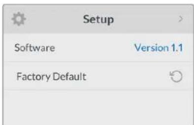 Blackmagic Design Web Presenter - Come resettare Web Presenter: - 1