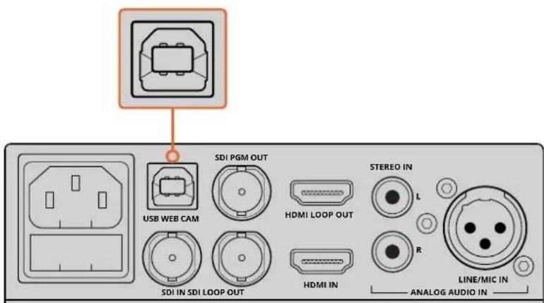 Blackmagic Design Web Presenter - 连接电脑 - 1