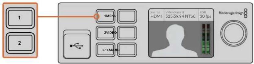 Blackmagic Design Web Presenter - Using the Built in Switcher - 1