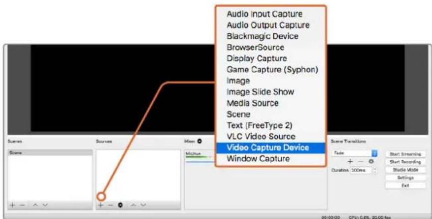 Blackmagic Design Web Presenter - Configurer le Web Presenter en tant que nouvel apparéil : - 1