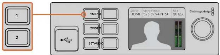 Blackmagic Design Web Presenter - Einsatz des eingebauten Mischers - 1