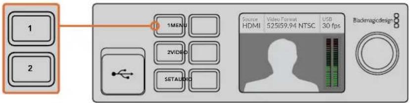 Blackmagic Design Web Presenter - Dahili Switcher'in Kullanı - 1