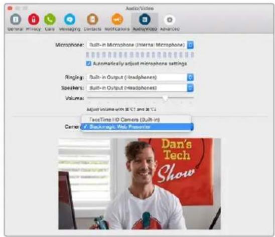 Blackmagic Design Web Presenter - Blackmagic Web Presenter'i Skype ile Kullanma - 2