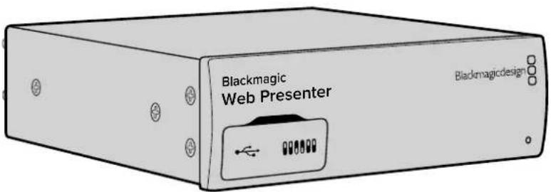 Blackmagic Design Web Presenter - 電源の接続 - 1