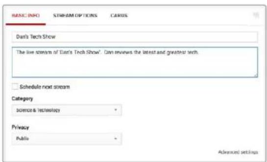 Blackmagic Design Web Presenter - 设立一个YouTube Live流媒体频道 - 2