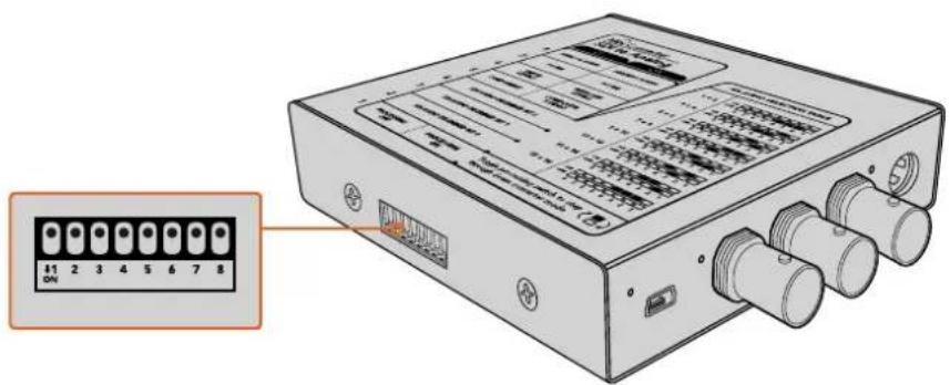 Blackmagic Design Micro Converter HDMI to SDI wPSU - Changing Settings using Switches - 1