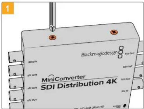Blackmagic Design Micro Converter HDMI to SDI wPSU - 06HOBJIeHne IO Ha Mini Converter SDI Distribution 4K - 1