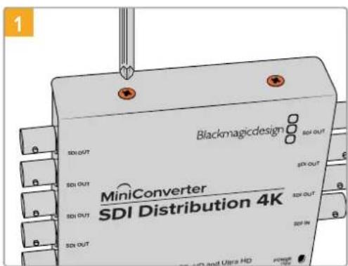 Blackmagic Design Micro Converter HDMI to SDI wPSU - Aggiornare Mini Converter SDI Distribution 4K - 1
