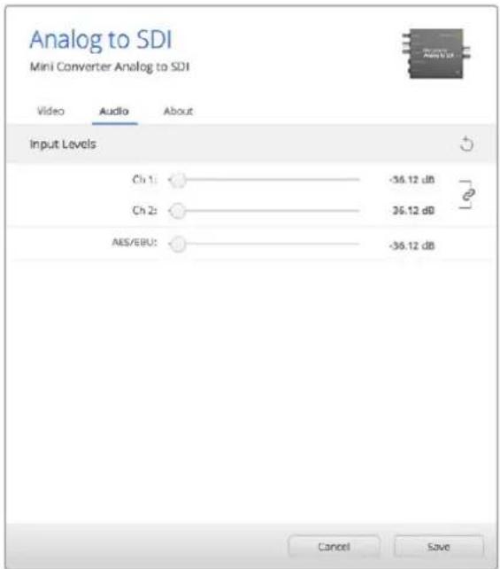 Blackmagic Design Micro Converter HDMI to SDI wPSU - InputLevels） - 1