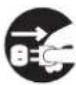 ROLAND V1200HD - When disconnecting the power cord, grasp it by the plug - 1
