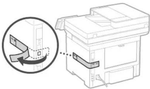 CANON iSENSYS MF522x - Pripojeni pres kabelovou sit LAN - 4