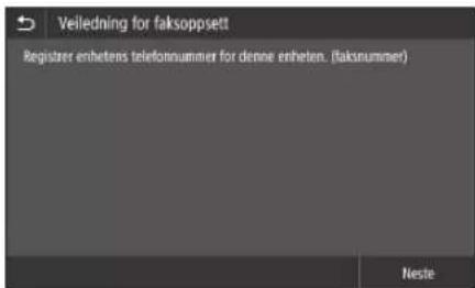 CANON iSENSYS MF522x - Konfigurere faksinnstillinger - 1