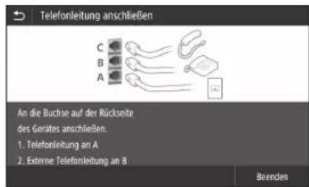 CANON iSENSYS MF522x - Bevor Sie die Konfiguration starten - 4